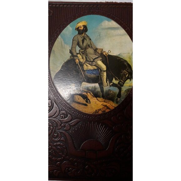 Vintage Time Life "The Trailblazers" The Old West Series Faux Leather Book 1973 - Picture 2 of 15